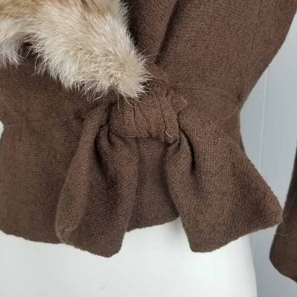 VINTAGE Icove & Young Romantique Anglo Fabrics Fur - Picture 2 of 8